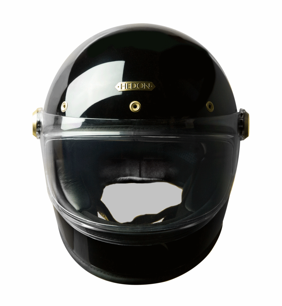 Hedon Heroine Racer Signature Black Glossy Helmet